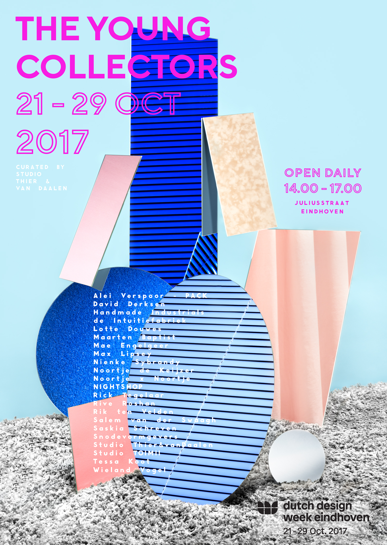 Poster_THEYOUNGCOLLECTORS_DDW17_Studio_Thier&vanDaalen_Low